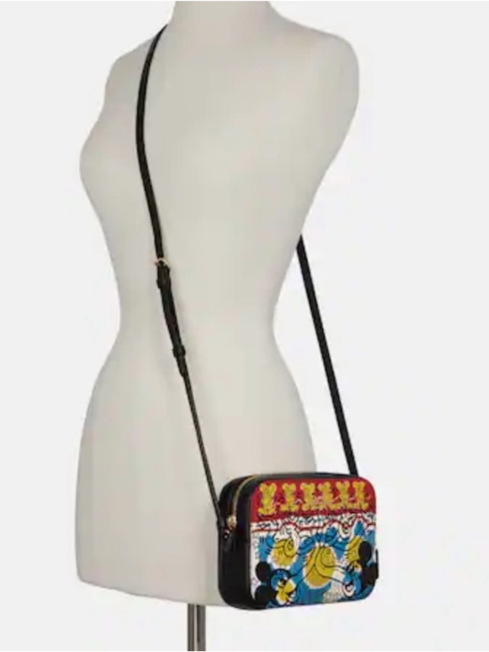 Coach Disney Mickey Mouse X
Keith Haring Mini Camera
Crossbody Bag NWT - Picture 9 of 16